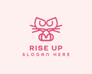 Kitty Cat Kitten logo design