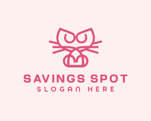 Kitty Cat Kitten logo design