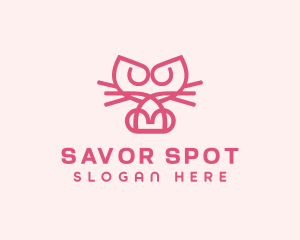 Kitty Cat Kitten logo design