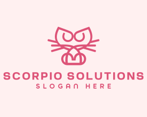 Kitty Cat Kitten logo design