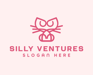 Kitty Cat Kitten logo design