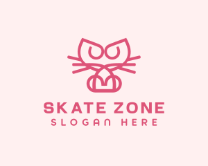 Kitty Cat Kitten logo design