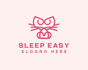 Kitty Cat Kitten logo design