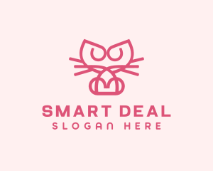 Kitty Cat Kitten logo design