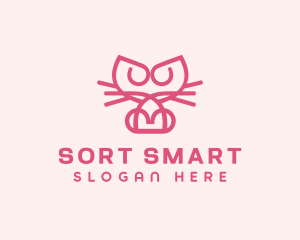 Kitty Cat Kitten logo design