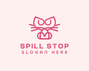 Kitty Cat Kitten logo design