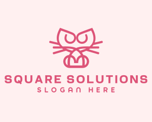 Kitty Cat Kitten logo design