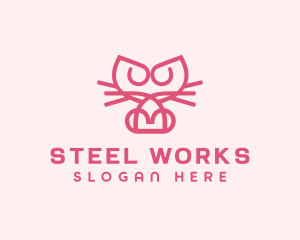 Kitty Cat Kitten logo design