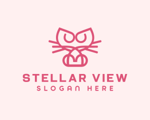 Kitty Cat Kitten logo design