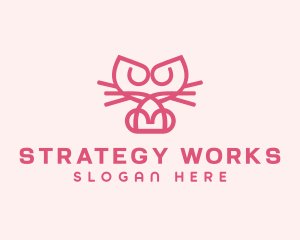 Kitty Cat Kitten logo design