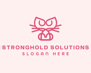 Kitty Cat Kitten logo design