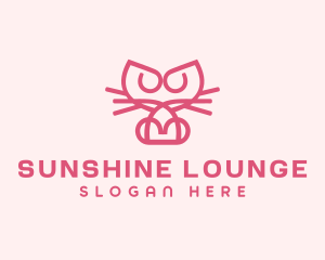 Kitty Cat Kitten logo design