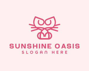 Kitty Cat Kitten logo design