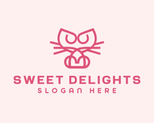 Kitty Cat Kitten logo design