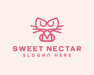 Kitty Cat Kitten logo design