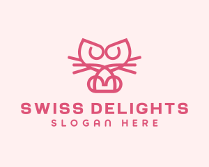 Kitty Cat Kitten logo design