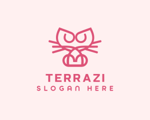 Kitty Cat Kitten logo design