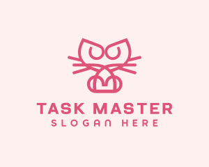 Kitty Cat Kitten logo design