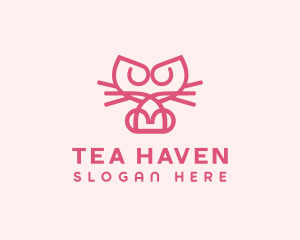 Kitty Cat Kitten logo design