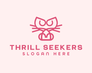 Kitty Cat Kitten logo design