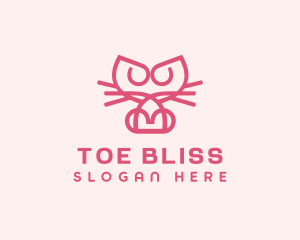 Kitty Cat Kitten logo design