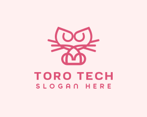 Kitty Cat Kitten logo design