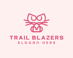 Kitty Cat Kitten logo design