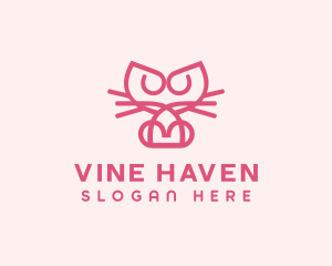 Kitty Cat Kitten logo design