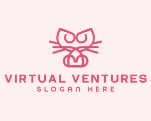 Kitty Cat Kitten logo design