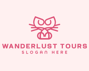 Kitty Cat Kitten logo design