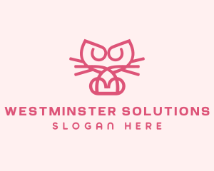 Kitty Cat Kitten logo design