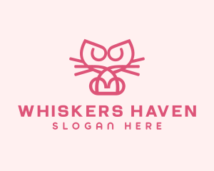 Kitty Cat Kitten logo design