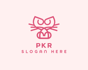 Kitty Cat Kitten logo design