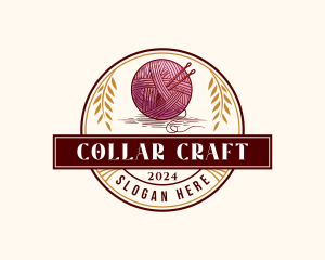 Yarn Ball Sewing logo design