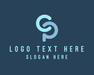 Monogram - Cyber Startup Technology logo design