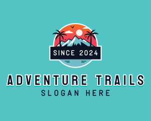 Mountain Travel Getaway logo design