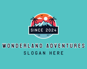 Mountain Travel Getaway logo design