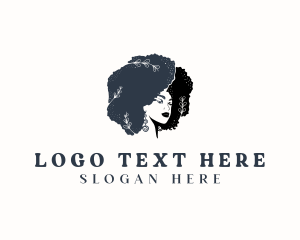 African Afro Beauty logo design