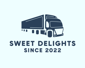 Truckload - Haulage Transport Truck logo design