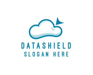 Digital Data Cloud  logo design