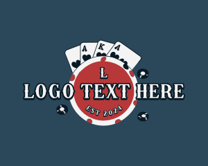 Casino Gambling Poker Logo