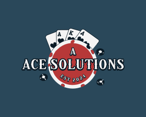 Casino Gambling Poker logo design