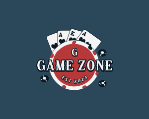 Casino Gambling Poker logo design