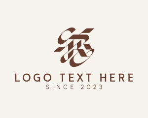 Boutique - Calligraphy Letter R logo design