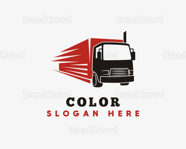 Haulage Transport Truck Logo