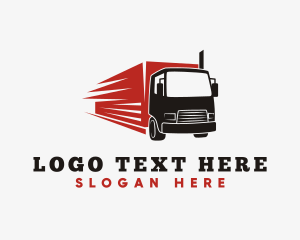 Truck - Haulage Transport Truck logo design