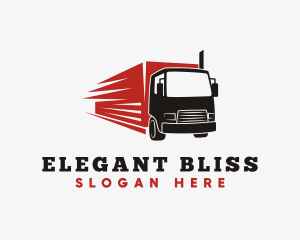 Movers - Haulage Transport Truck logo design