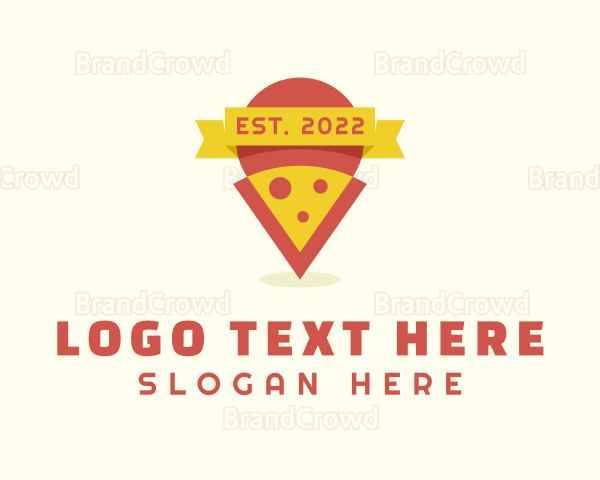 Cheese Pizza Restaurant Logo