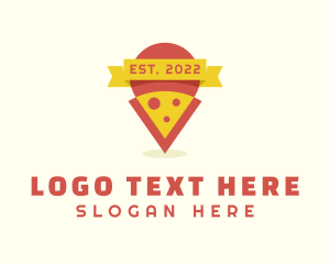 Dining - Cheese Pizza Restaurant logo design