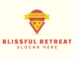 Cheese Pizza Restaurant Logo